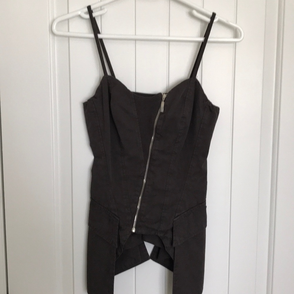 Royal Dye European Culture Zipper Front Tank